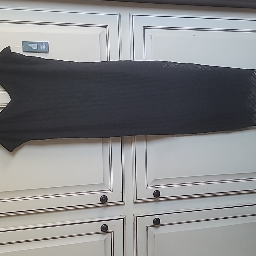 Black speggetti strap maxi dress